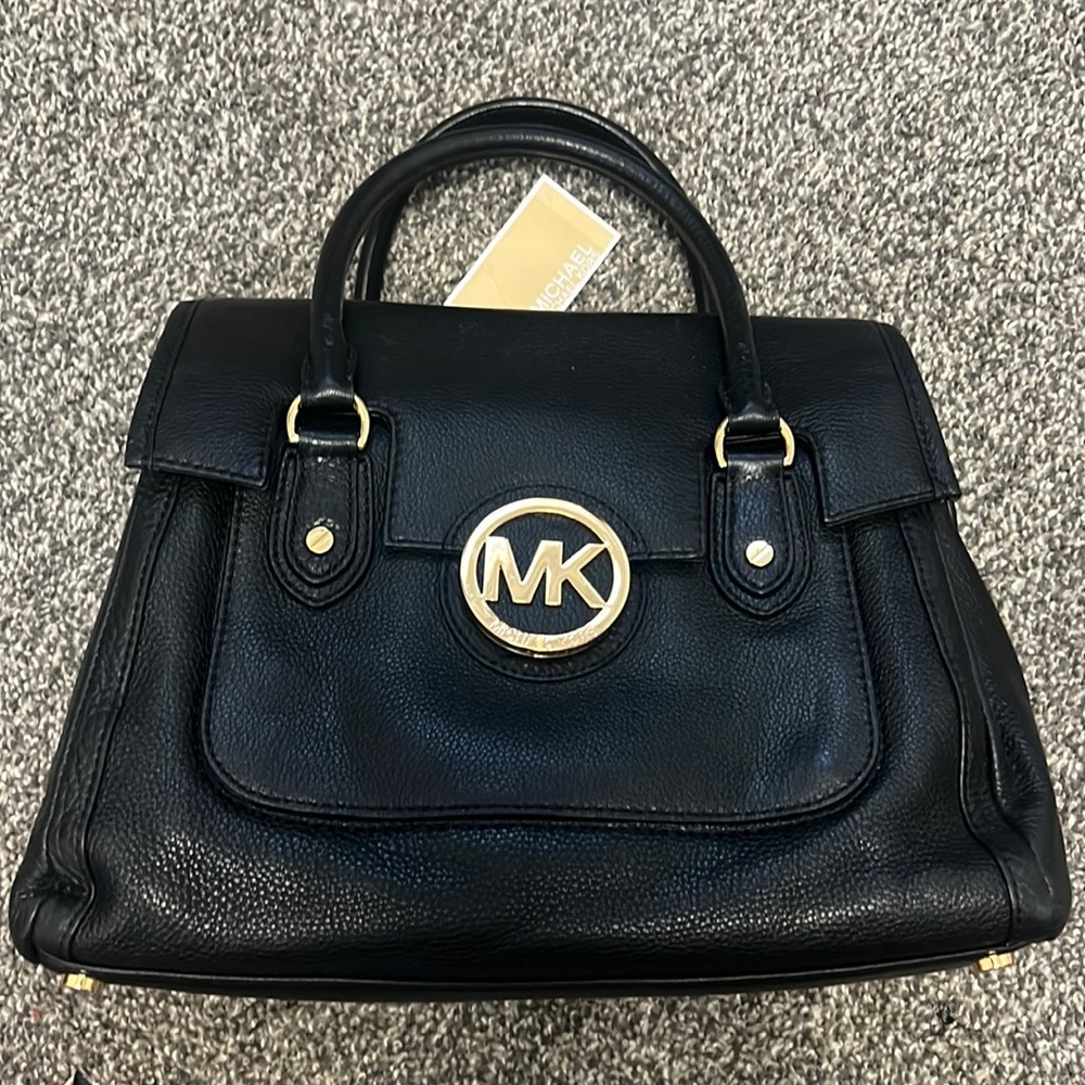 Michael Kors Large Satchel Bag with Crossbody Strap
